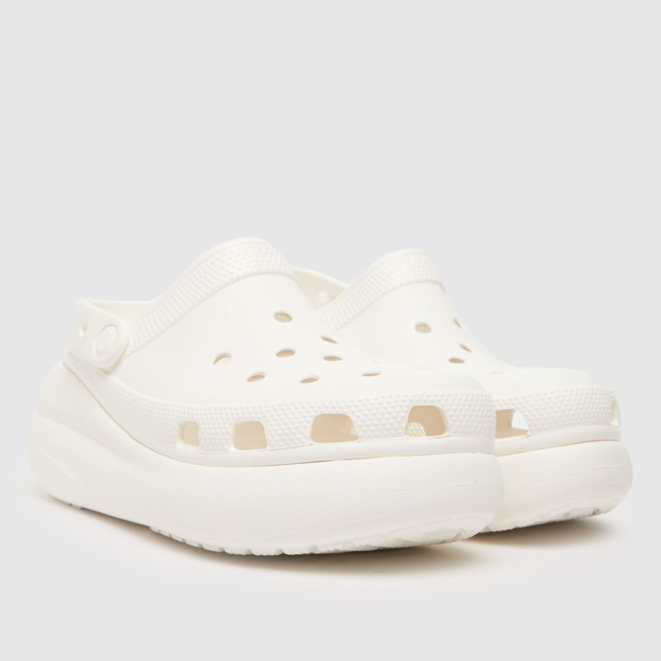 Weiße Dr Martens Schweiz Crocs Classic Crush Clog Sandalen