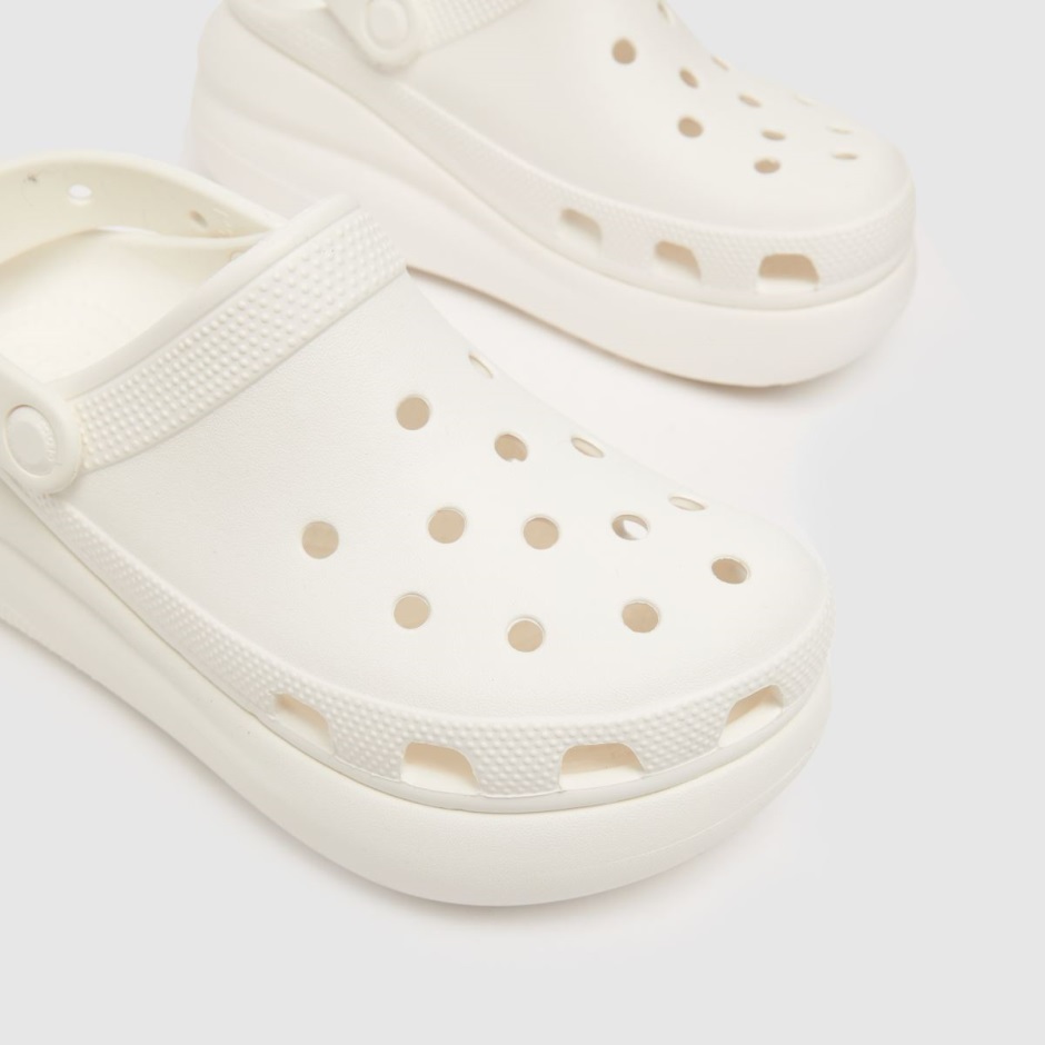 Weiße Dr Martens Schweiz Crocs Classic Crush Clog Sandalen