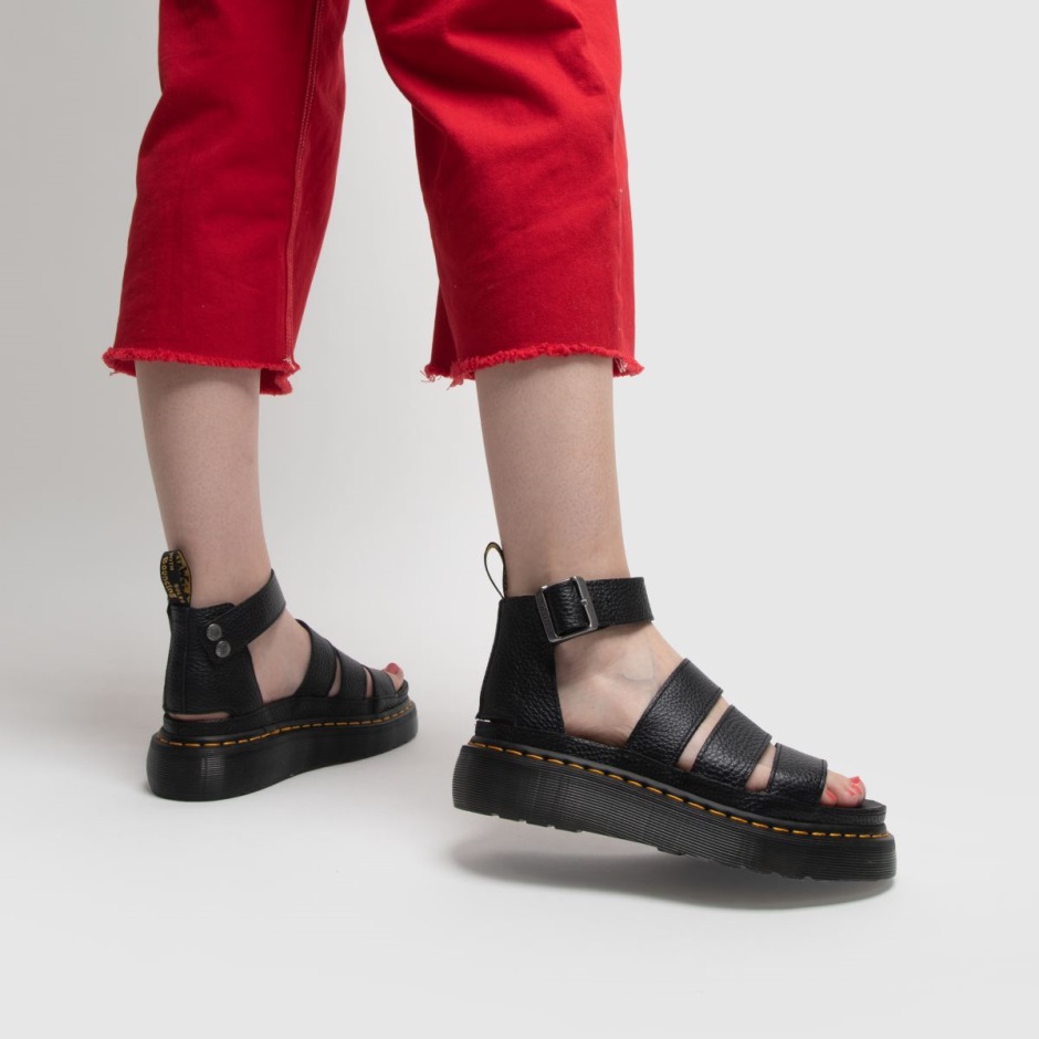 Dr Martens Dm Clarissa Quad Sandals Black Dr Martens Schweiz