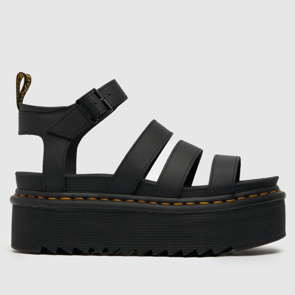 Dr Martens Schweiz Zürich Black Dr Martens Blaire Quad Sandals