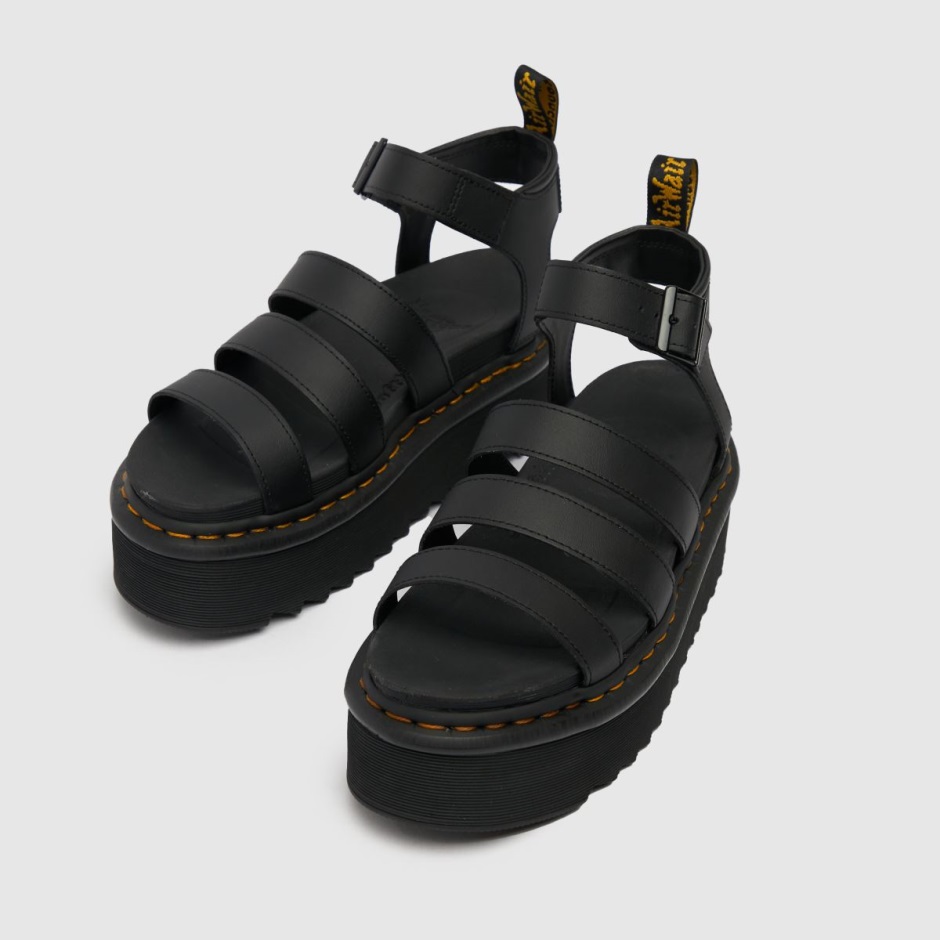Dr Martens Schweiz Zürich Black Dr Martens Blaire Quad Sandals