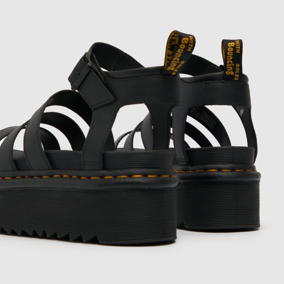 Dr Martens Schweiz Zürich Black Dr Martens Blaire Quad Sandals