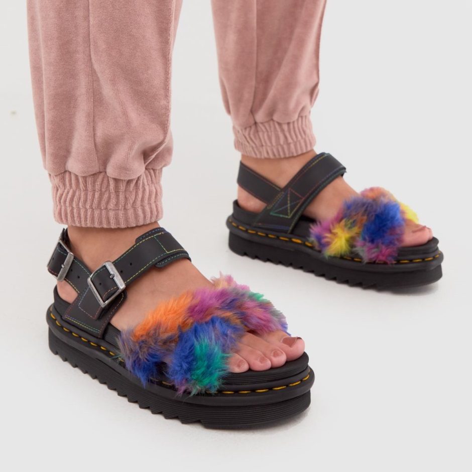 Dr Martens Schweiz Zürich Dr Martens Voss Ii Fluffy Sandals Multi