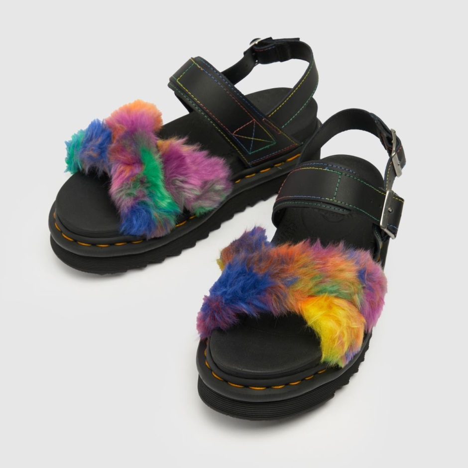 Dr Martens Schweiz Zürich Dr Martens Voss Ii Fluffy Sandals Multi