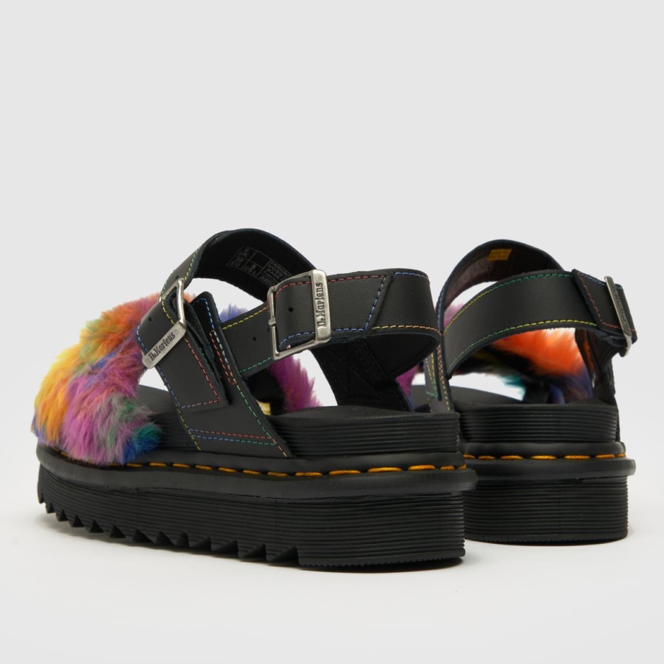 Dr Martens Schweiz Zürich Dr Martens Voss Ii Fluffy Sandals Multi