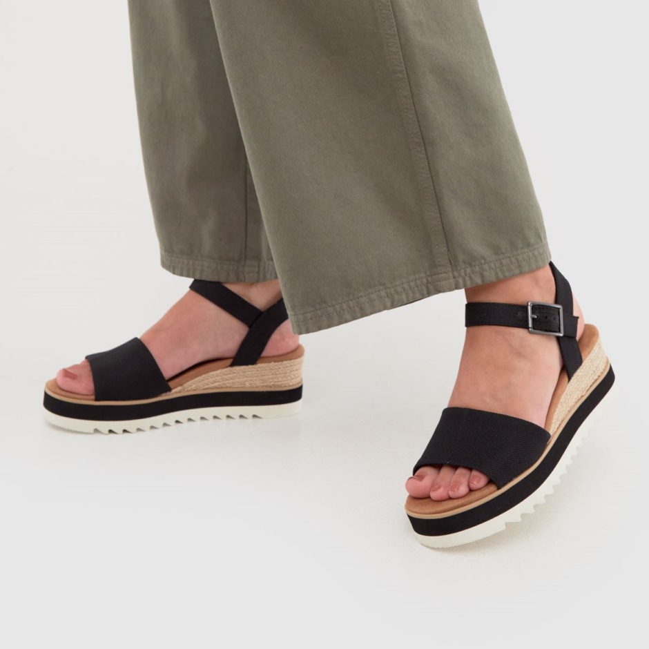 Dr Martens Schweiz Zürich Toms Diana Vegan Sandals Black