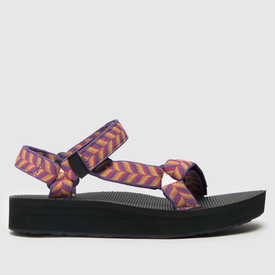 Dr Martens Schweiz Zürich Teva Midform Universal Retro Sandals Pink-black