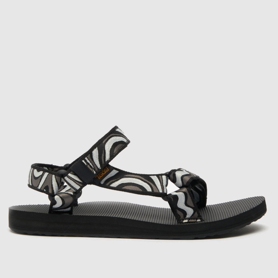 Dr Martens Schweiz Zürich Teva Zappy Vegan Sandals Black-white