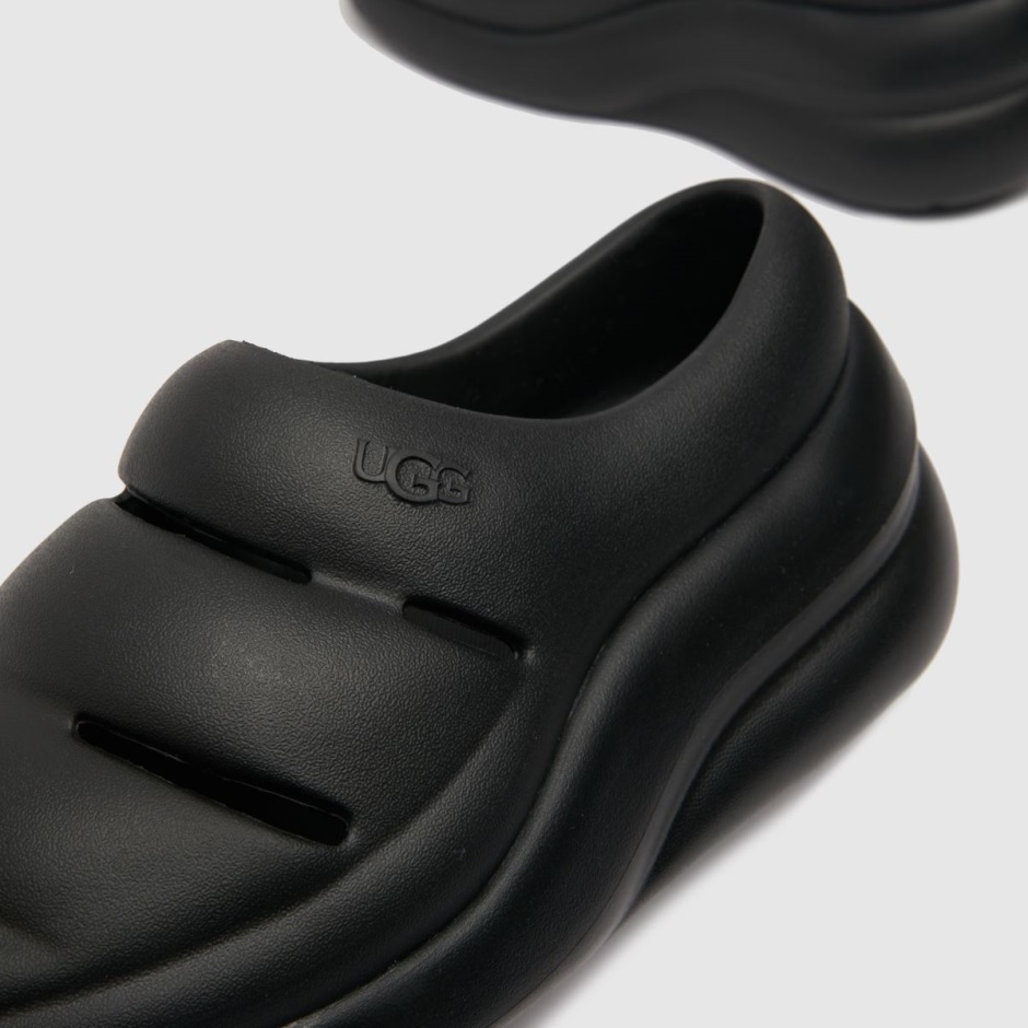 Dr Martens Schweiz Zürich Black Ugg Sport Yeah Clog Sandals