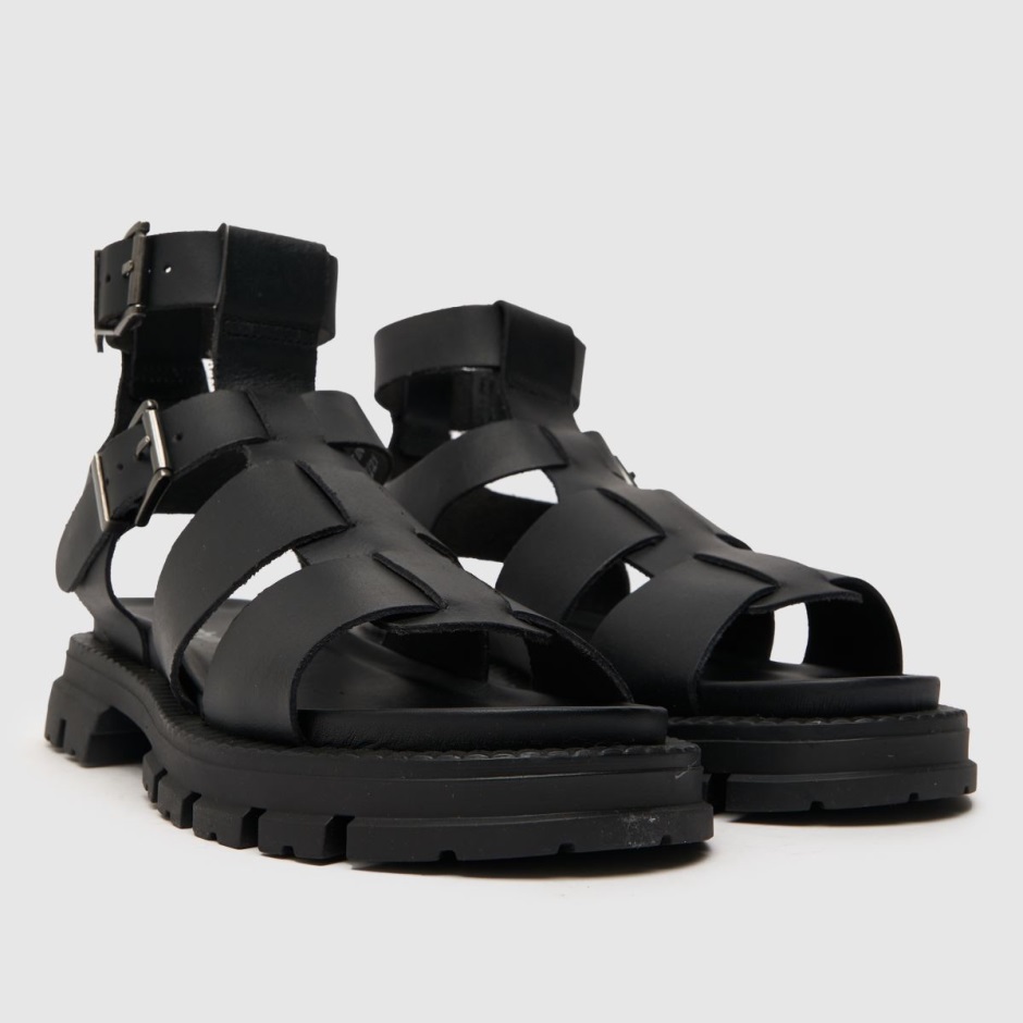 Dr Martens Schweiz Zürich Black Schuh Trace Leather Chunky Sandals