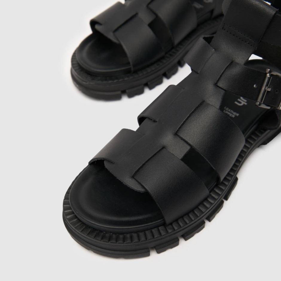 Dr Martens Schweiz Zürich Black Schuh Trace Leather Chunky Sandals