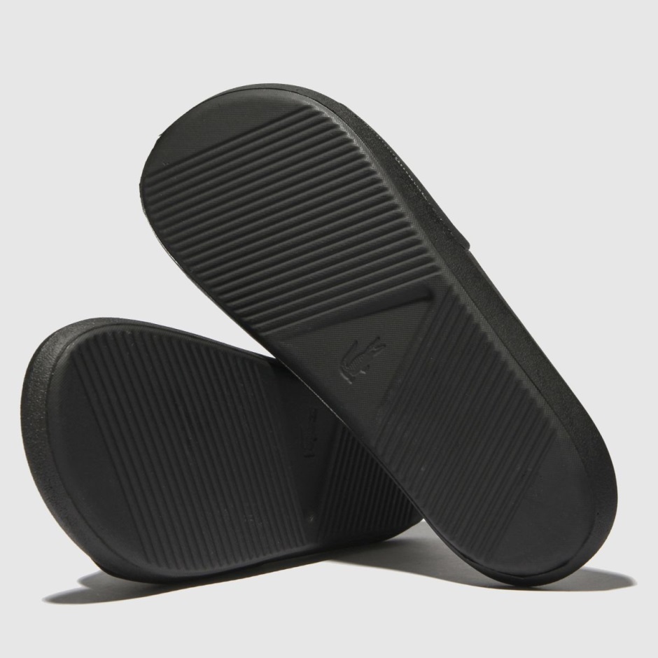 Dr Martens Schweiz Zürich Lacoste Croco Slide 119 3 Sandals Black-white