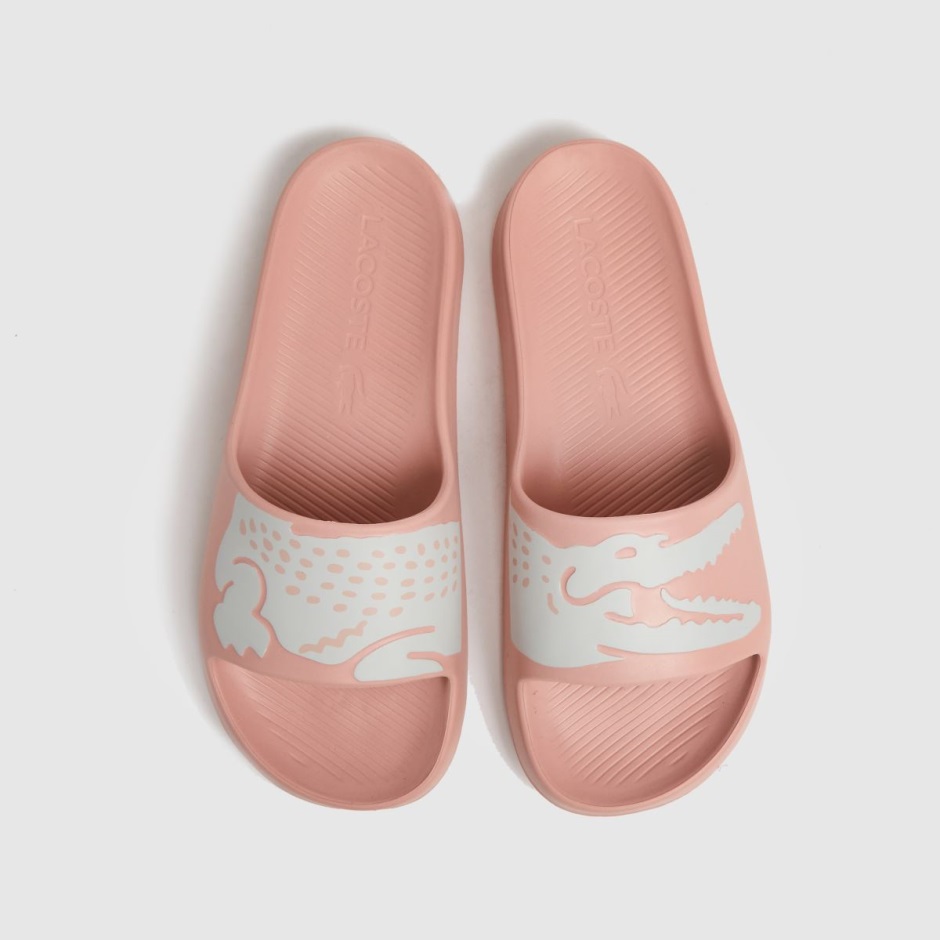 Dr Martens Schweiz Zürich Pale Pink Lacoste Croco Slide 2.0 Sandals