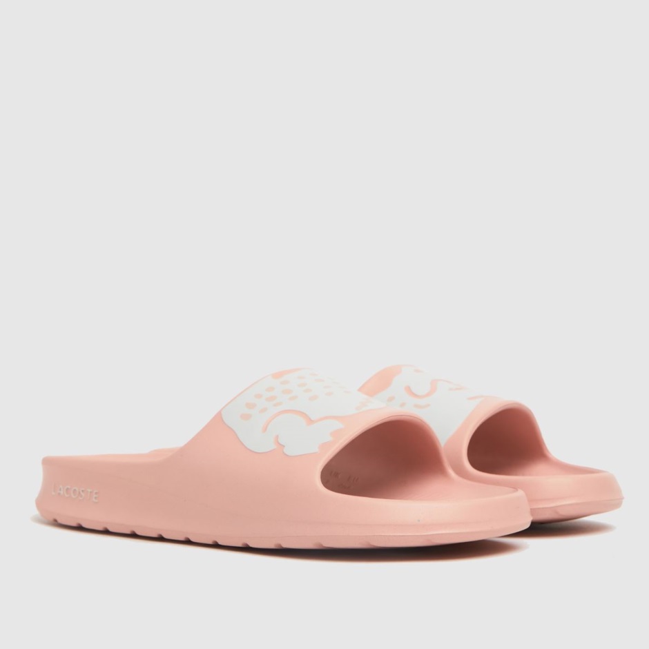 Dr Martens Schweiz Zürich Pale Pink Lacoste Croco Slide 2.0 Sandals
