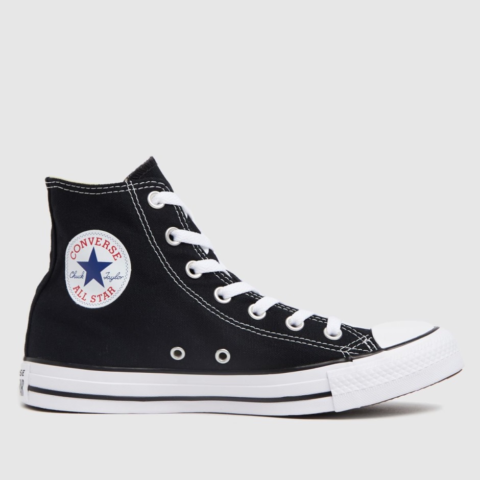 Converse All Star Hi Trainers Dr Martens Schweiz Zürich Black-white