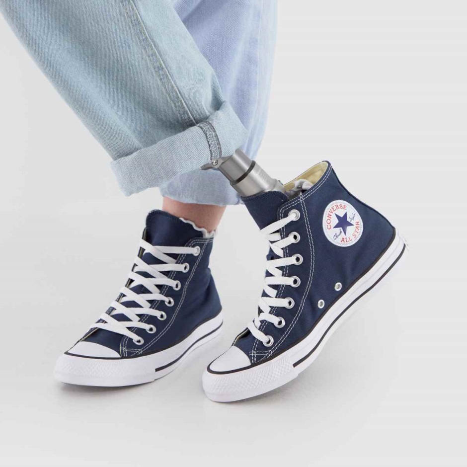 Navy Converse All Star Hi Trainers Dr Martens Schweiz