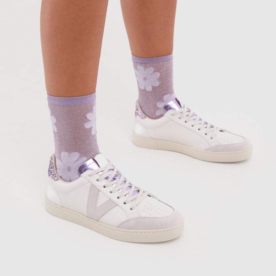 Victoria Berlin Glitter Trainers Lilac Dr Martens Schweiz