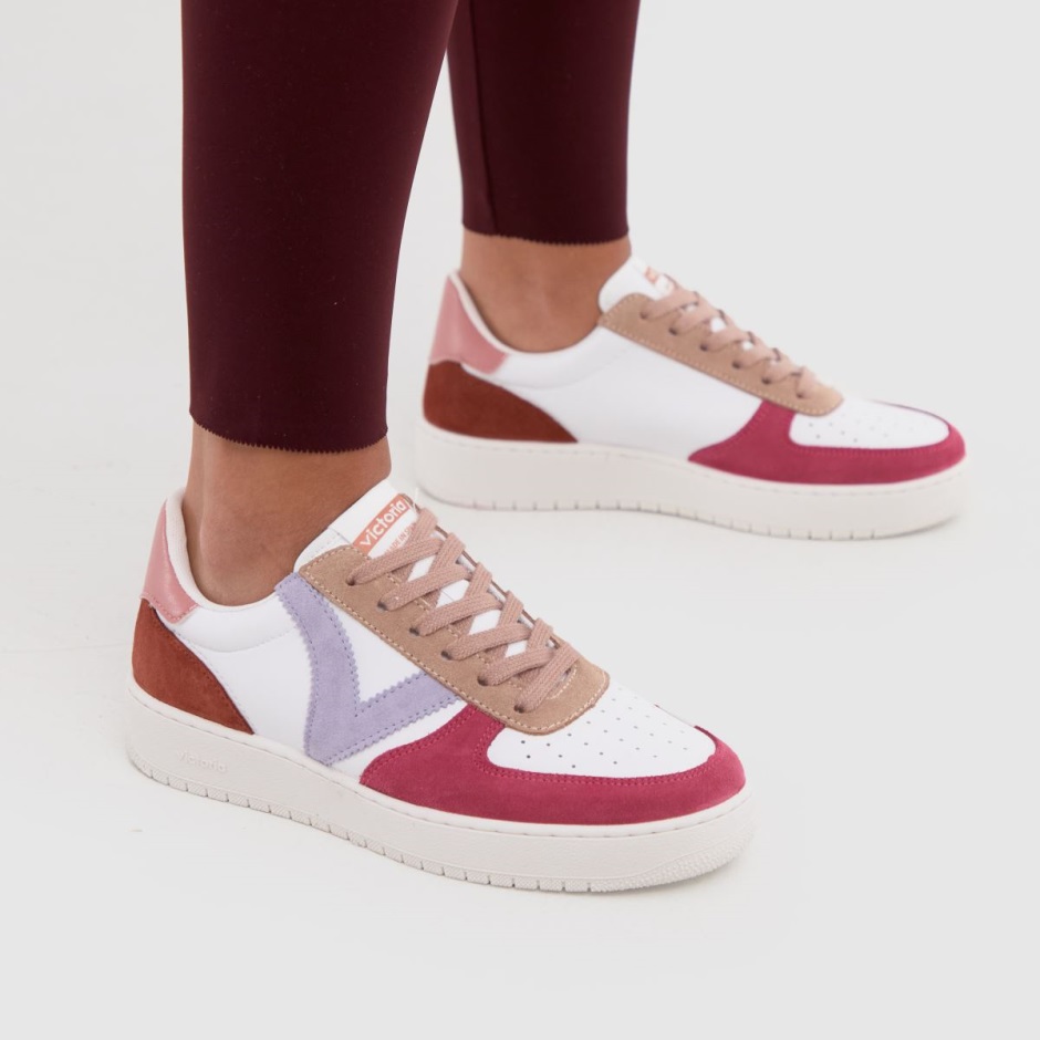 Victoria Madrid Trainers White-pink Dr Martens Schweiz