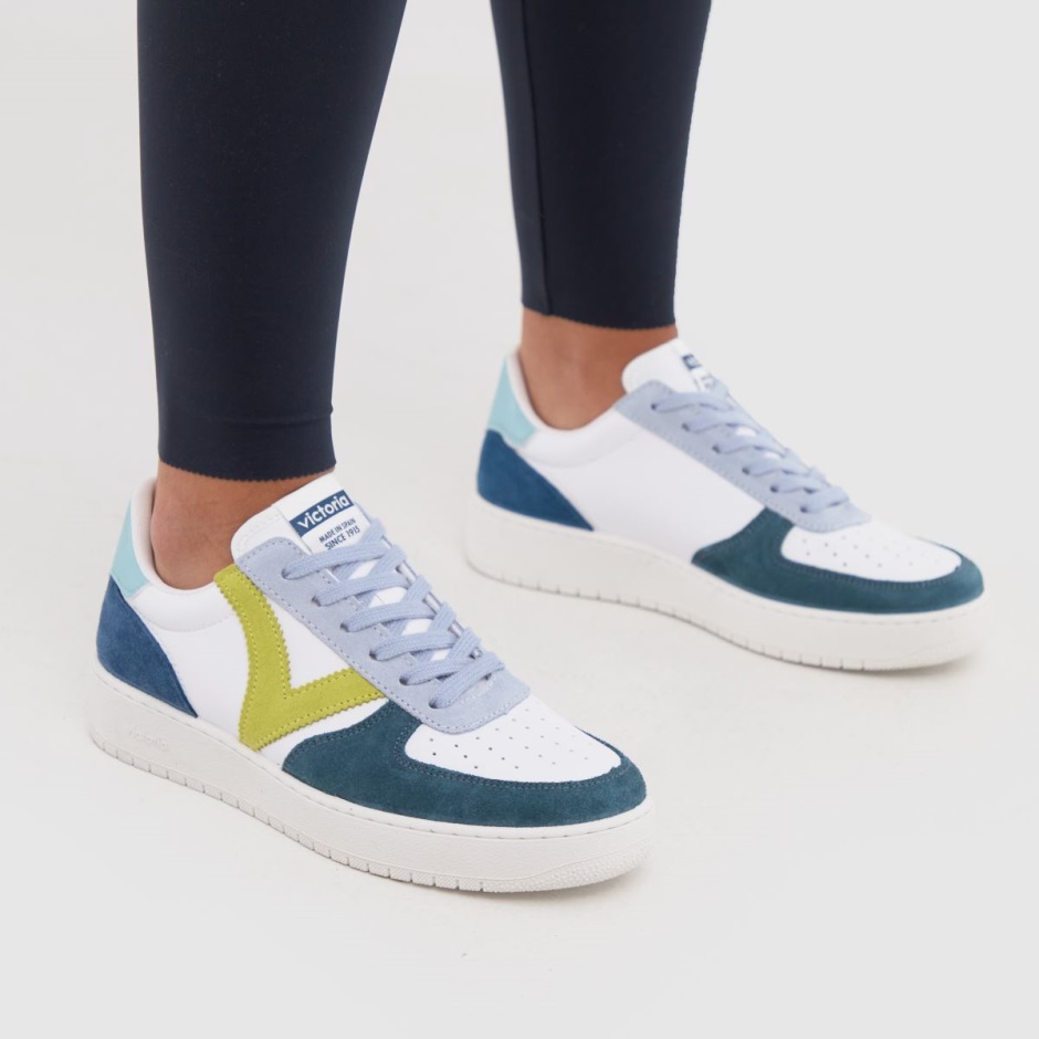 Victoria Madrid Trainers Dr Martens Schweiz Zürich White-blue