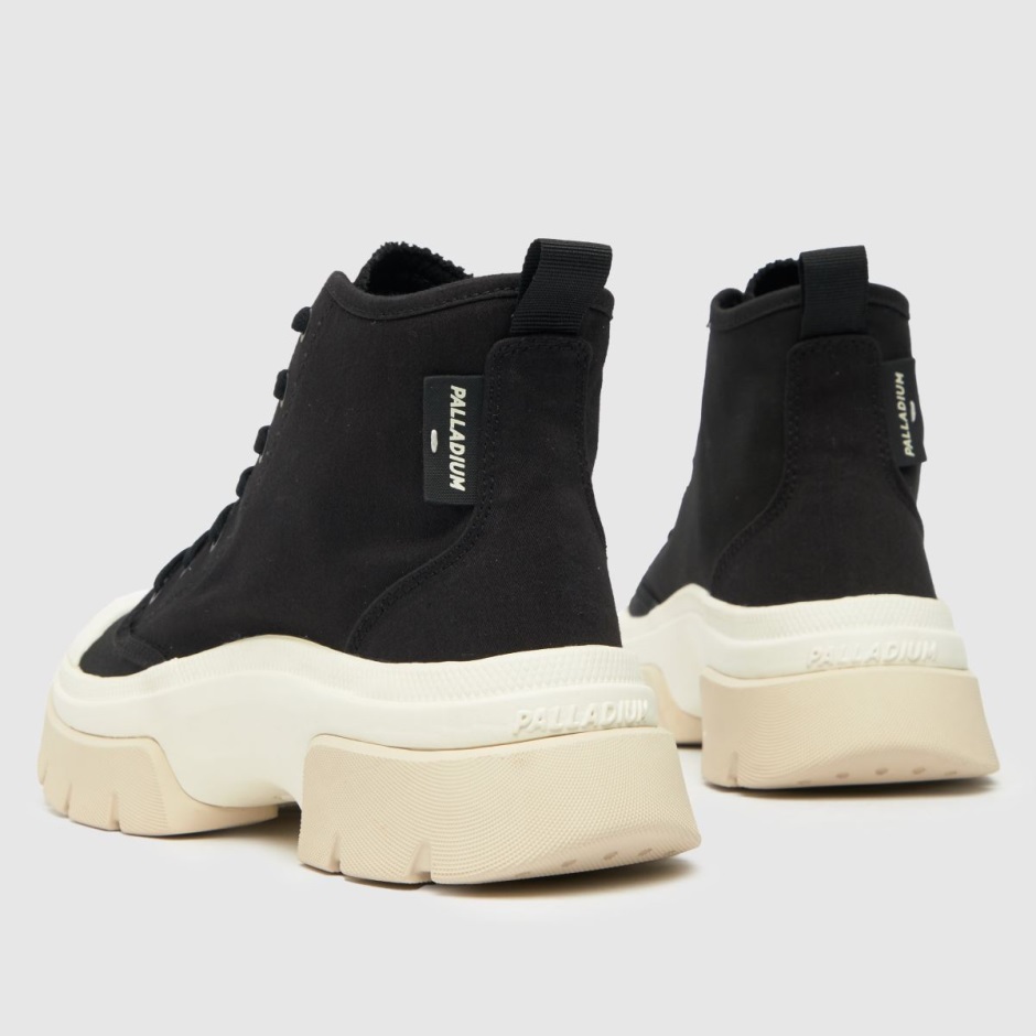 Schwarz-weiß Palladium Pallawave Sneaker Dr Martens Schweiz