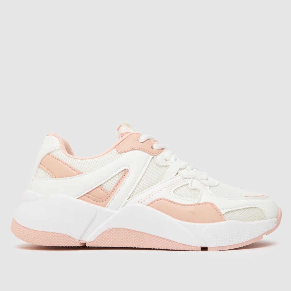 Schuh Miller Retro Runner Trainers Dr Martens Schweiz Zürich White-pink