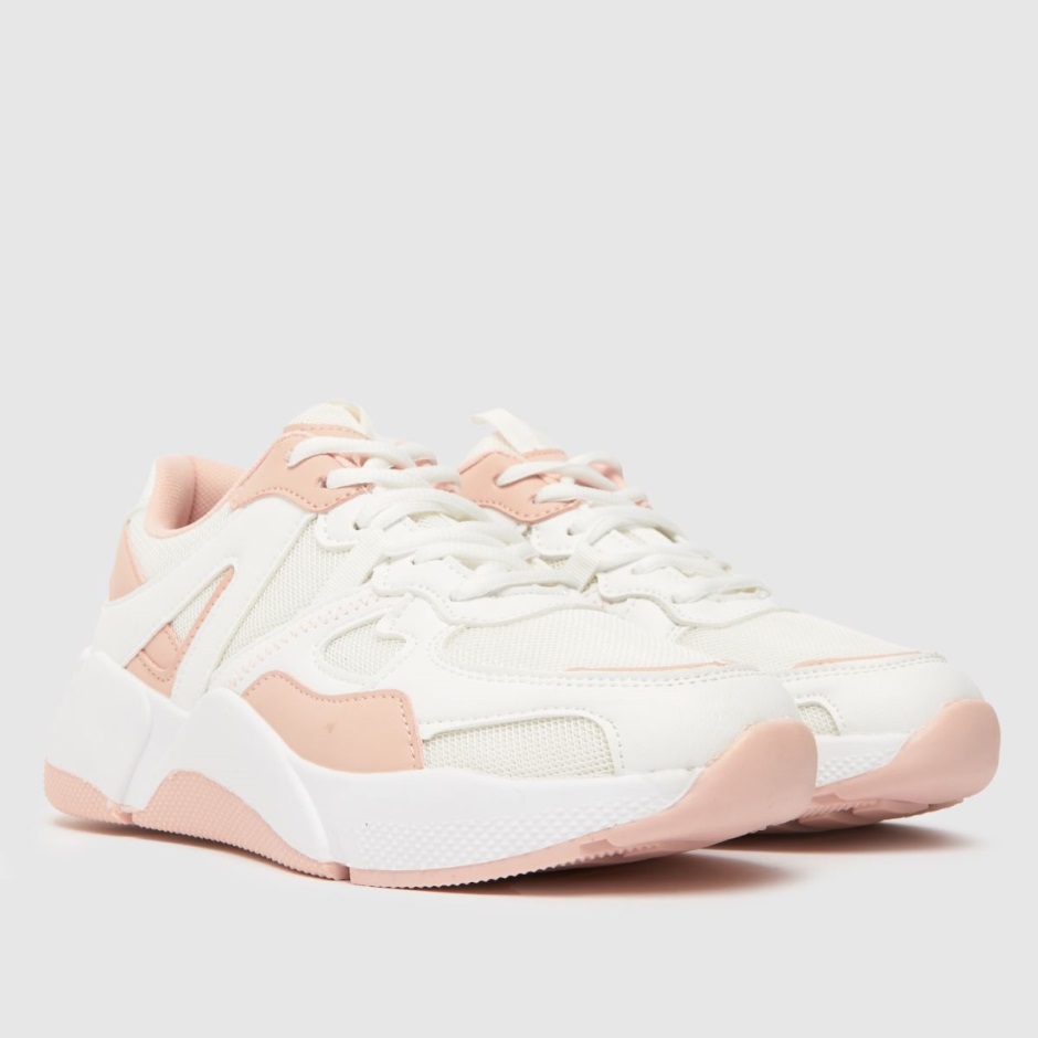 Schuh Miller Retro Runner Trainers Dr Martens Schweiz Zürich White-pink