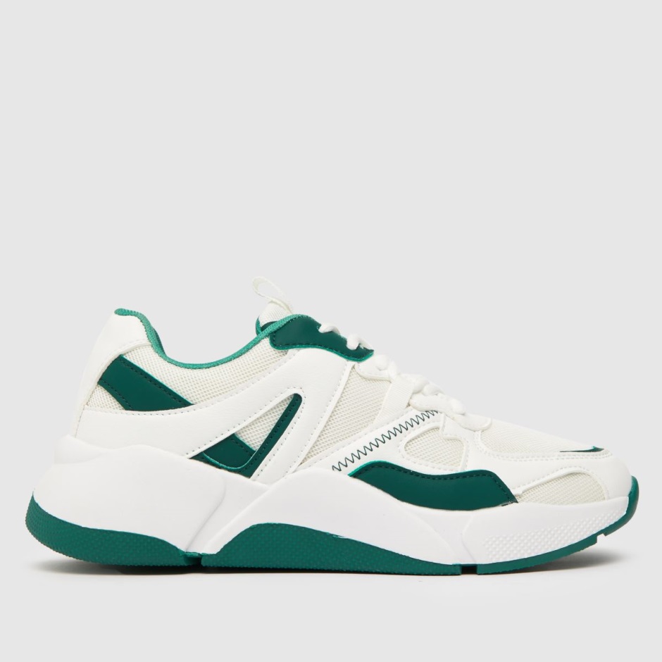 Schuh Miller Retro Runner Trainers White-green Dr Martens Schweiz