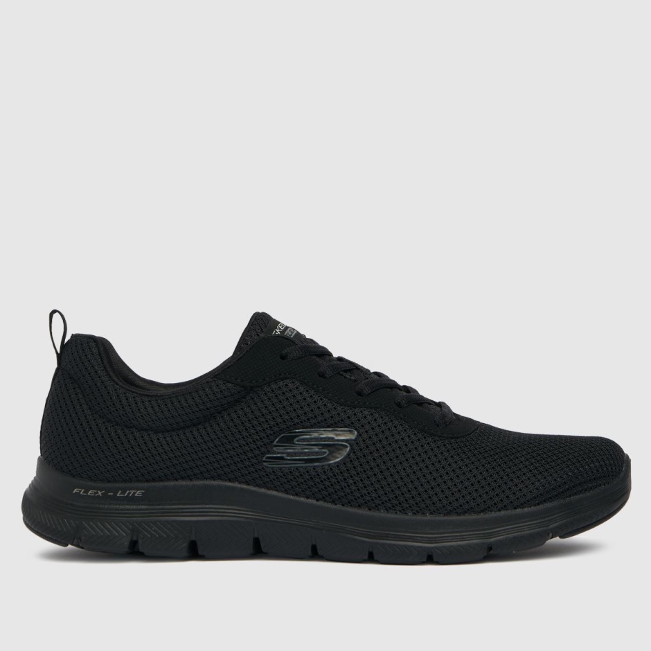 Dr Martens Schweiz Zürich Skechers Flex Appeal 4.0 Trainers Black