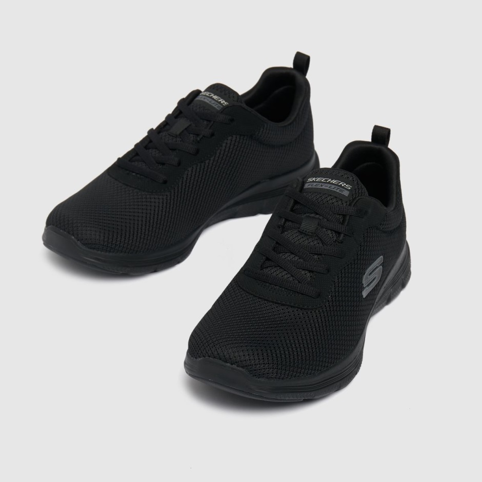 Dr Martens Schweiz Zürich Skechers Flex Appeal 4.0 Trainers Black