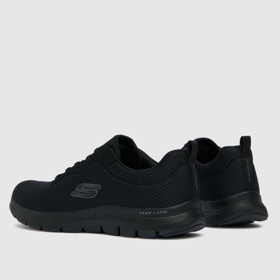 Dr Martens Schweiz Zürich Skechers Flex Appeal 4.0 Trainers Black