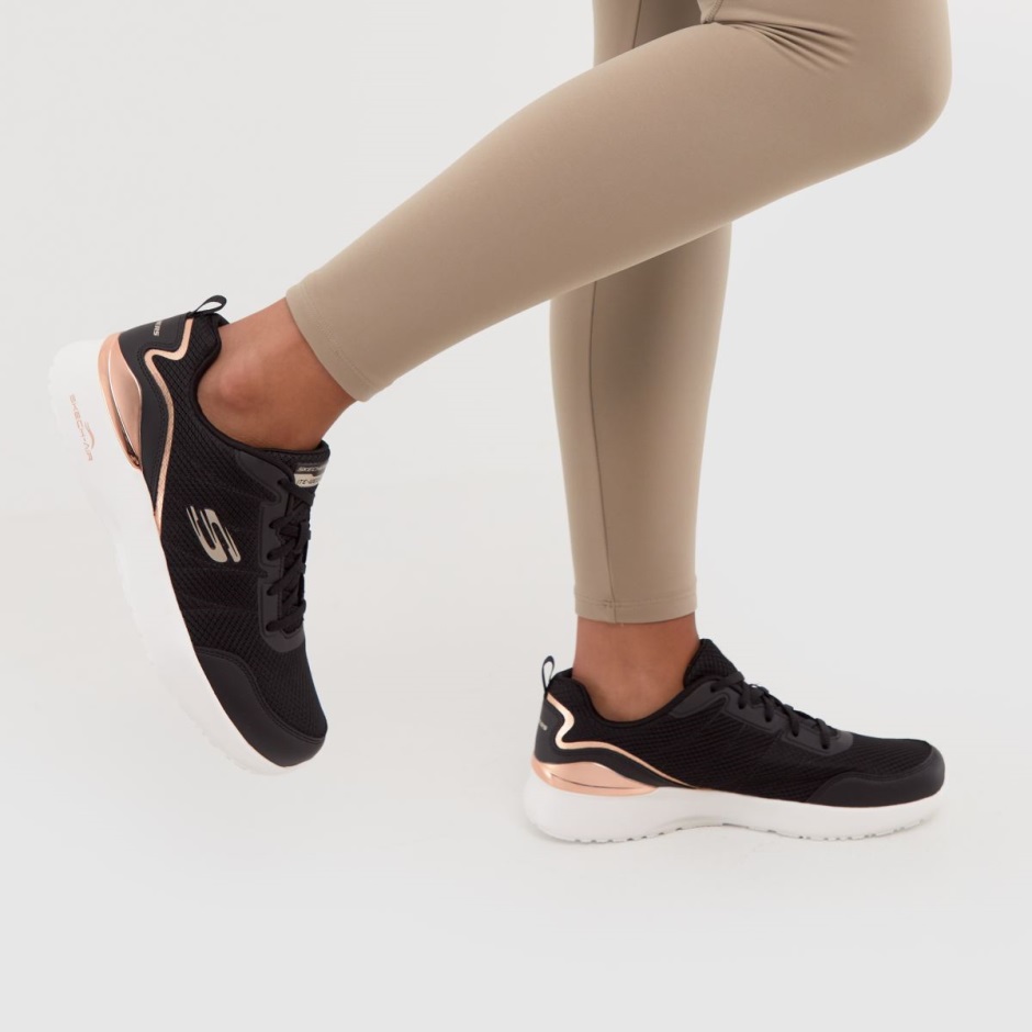 Dr Martens Schweiz Zürich Black-gold Skechers Skech-air Dynamight Vegan Trainers