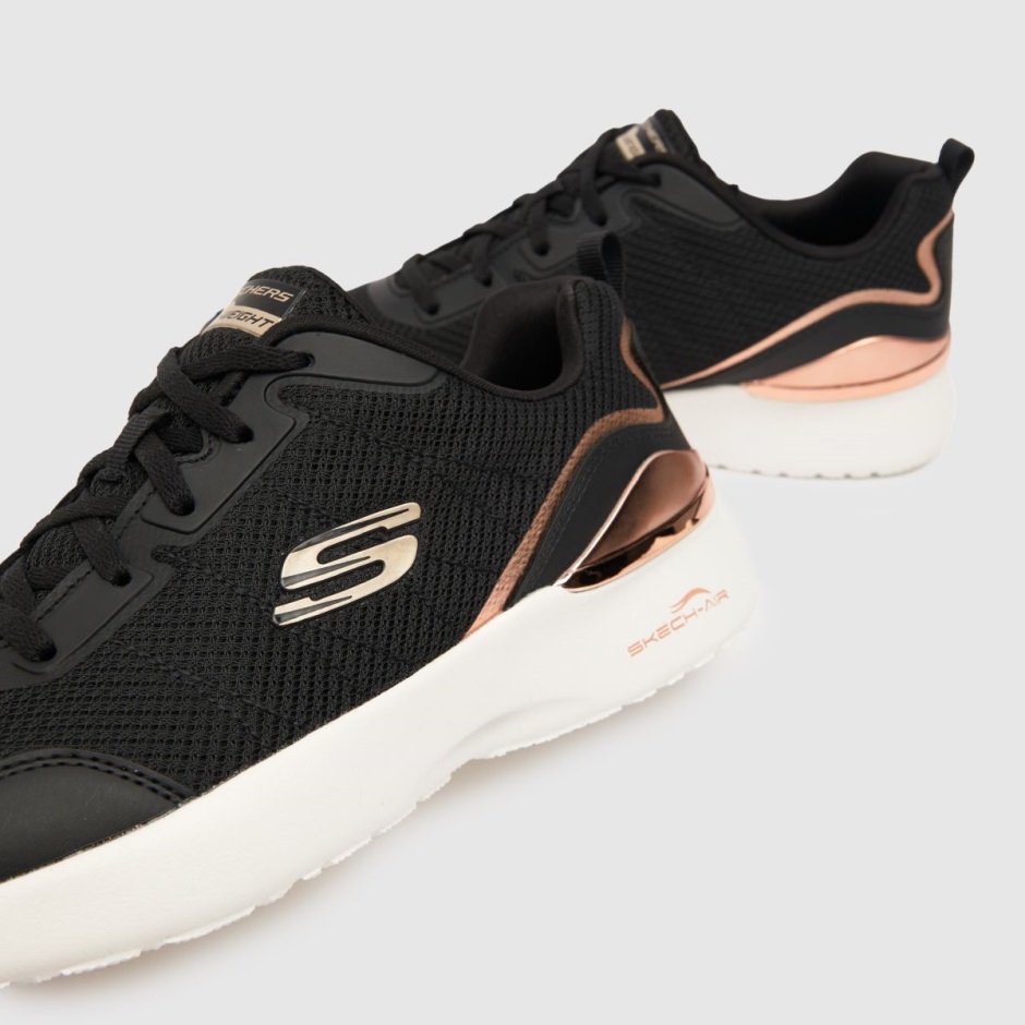 Dr Martens Schweiz Zürich Black-gold Skechers Skech-air Dynamight Vegan Trainers