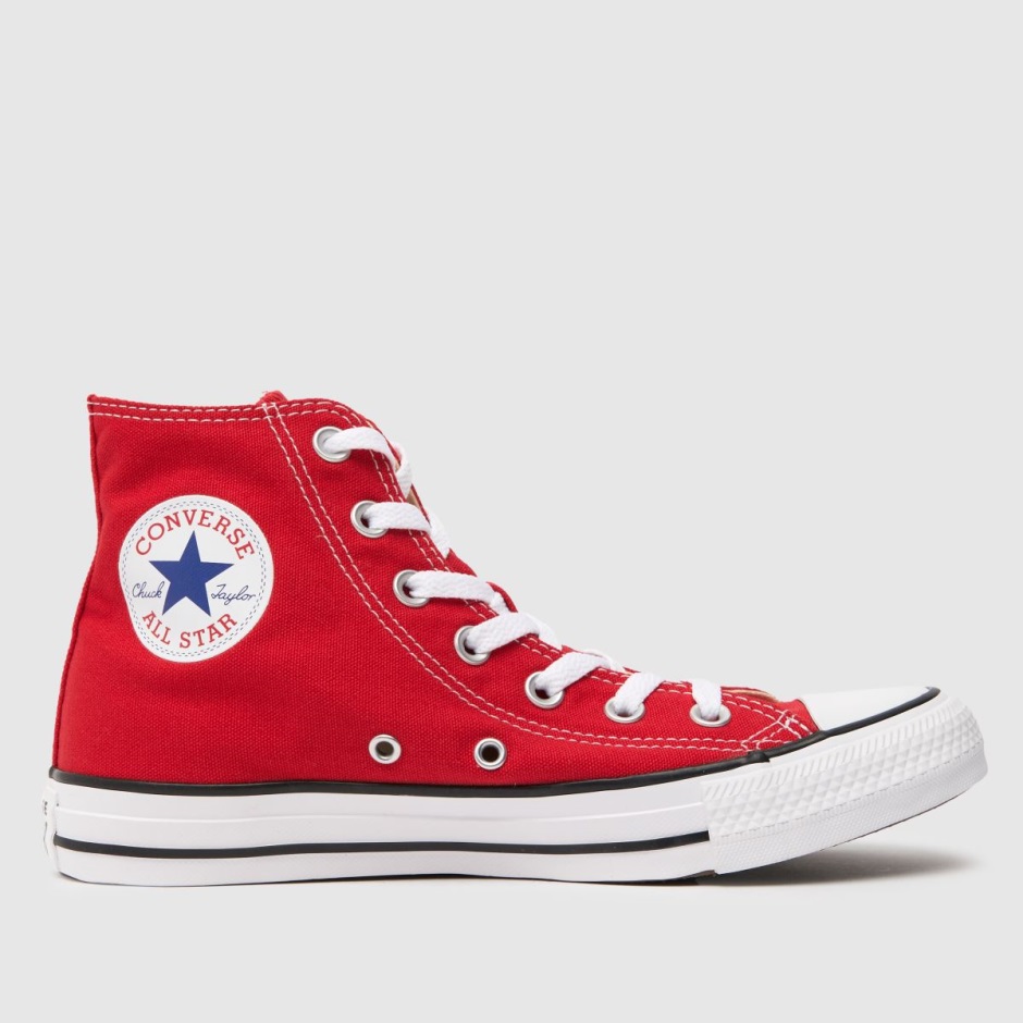 Dr Martens Schweiz Zürich Converse All Star Hi Trainers Red
