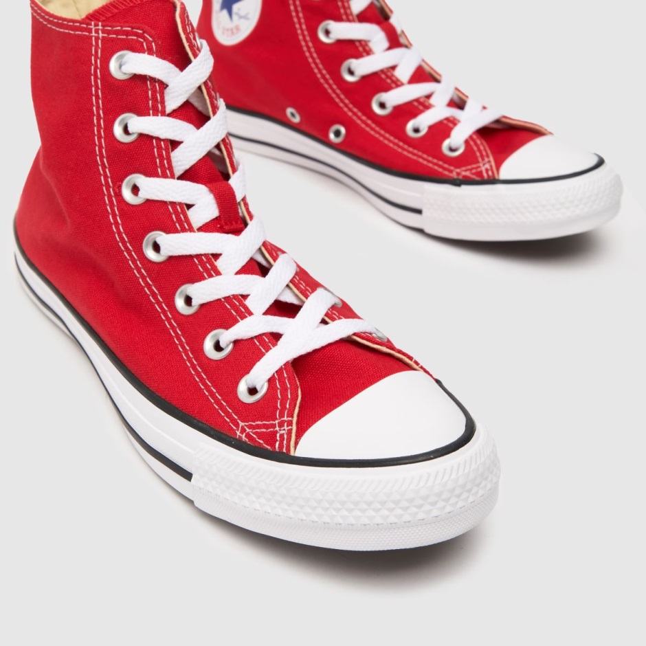 Dr Martens Schweiz Zürich Converse All Star Hi Trainers Red