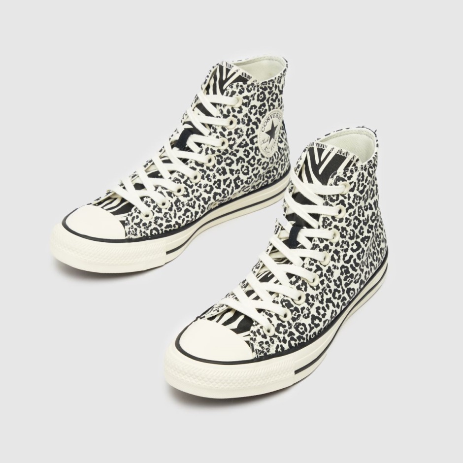 Weiß-schwarz Converse All Star Animalier Trainer Dr Martens Schweiz