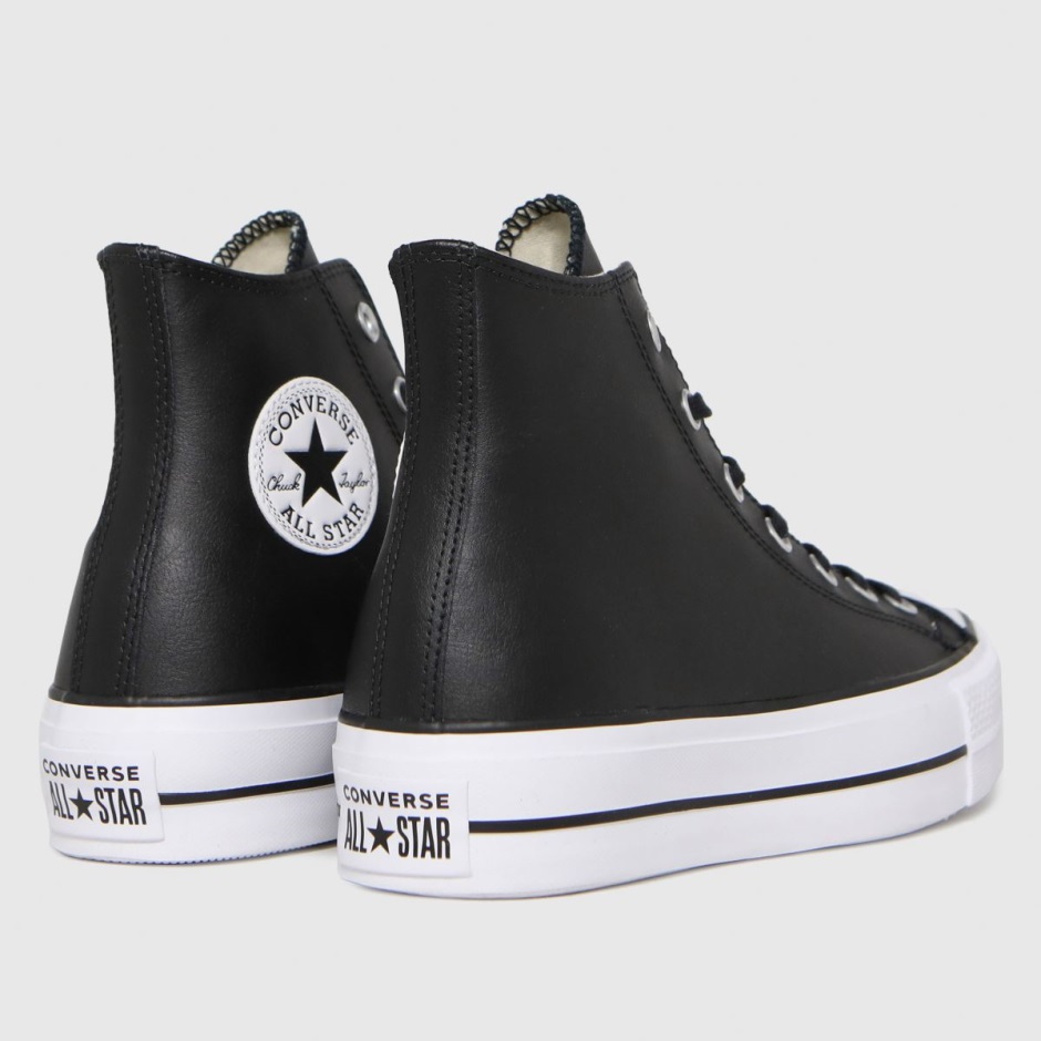 Converse Sneaker Lift Hi Aus Leder Schwarz Dr Martens Schweiz