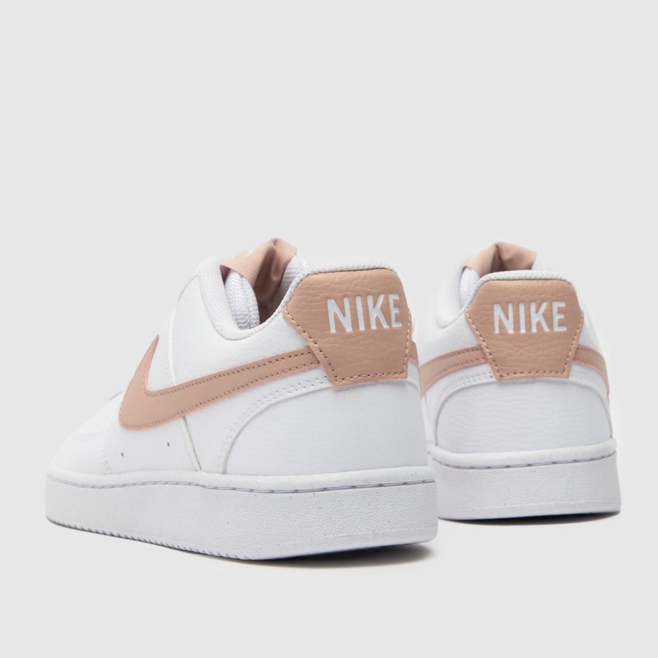 Weiß-pink Dr Martens Schweiz Nike Court Vision Next Nature Turnschuhe