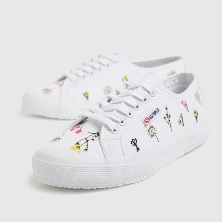 Superga 2750 Flower Bloom Trainers Dr Martens Schweiz Zürich White