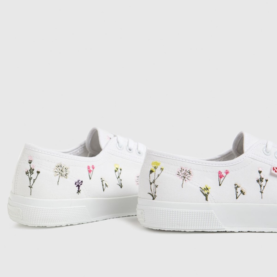 Superga 2750 Flower Bloom Trainers Dr Martens Schweiz Zürich White