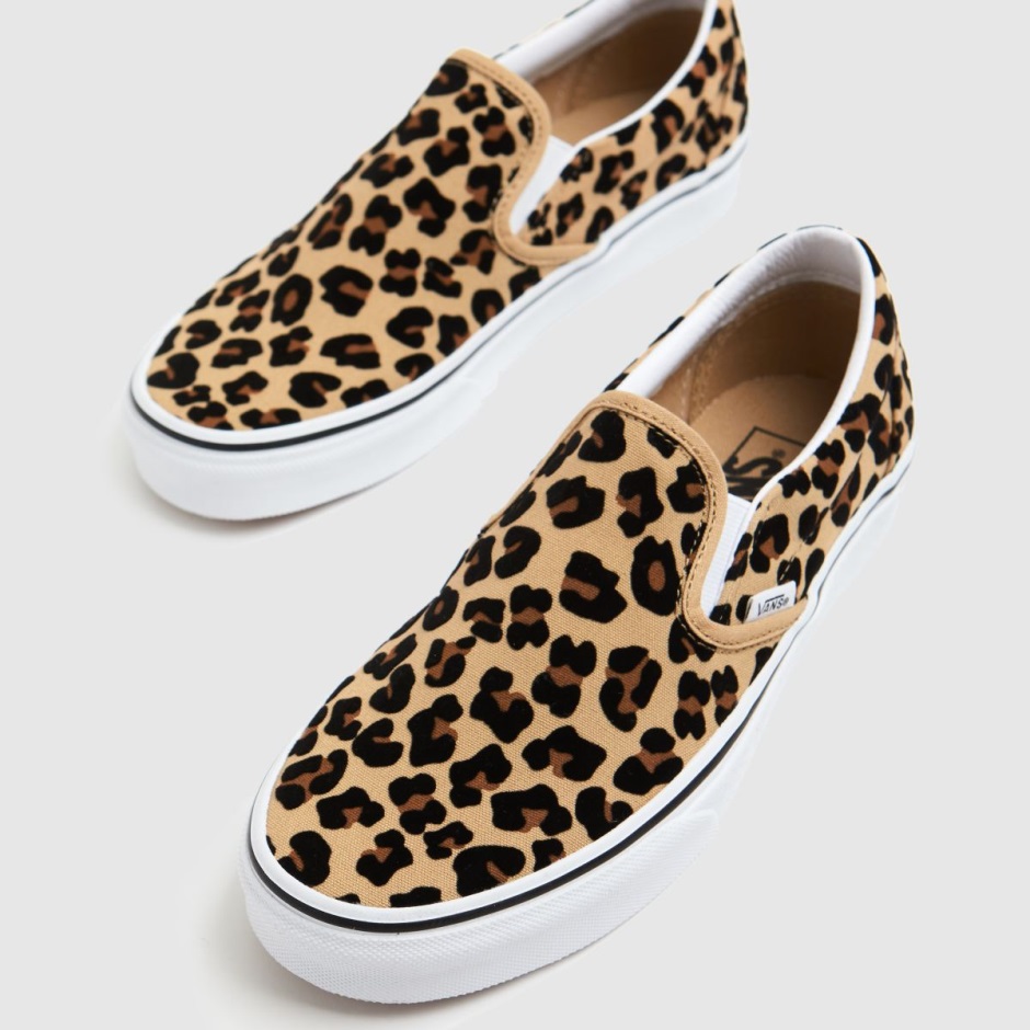 Vans Classic Slip-on Leopard Trainers Tan Dr Martens Schweiz