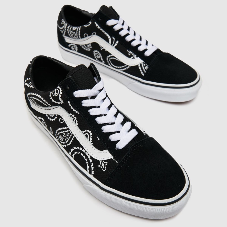 Vans Old Skool Trainers Dr Martens Schweiz Zürich Black-white
