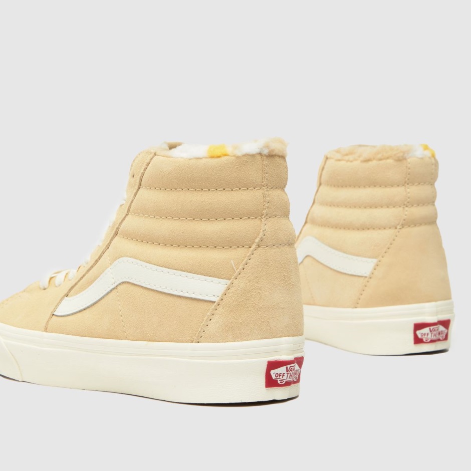 Dr Martens Schweiz Zürich Vans Sk8- Hi Cozy Hug Trainers Stone