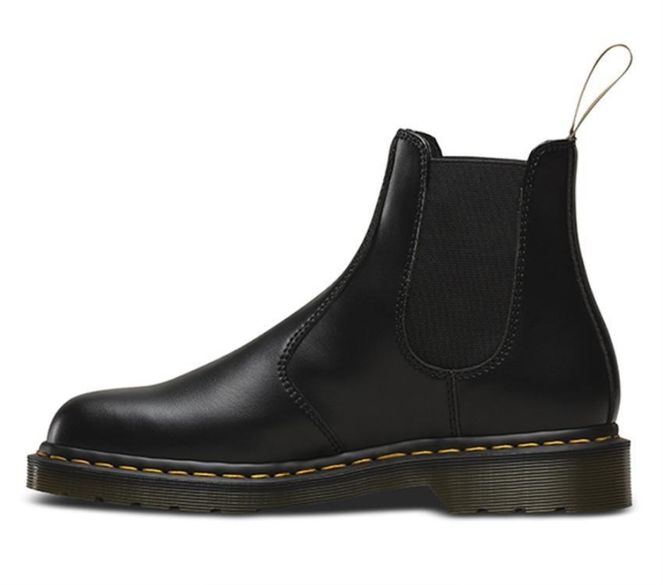 Black Felix Rub Off Dr Martens Schweiz Vegan 2976 Chelsea