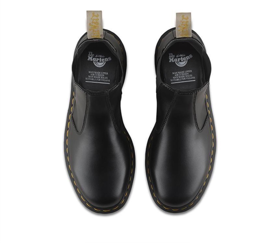 Black Felix Rub Off Dr Martens Schweiz Vegan 2976 Chelsea