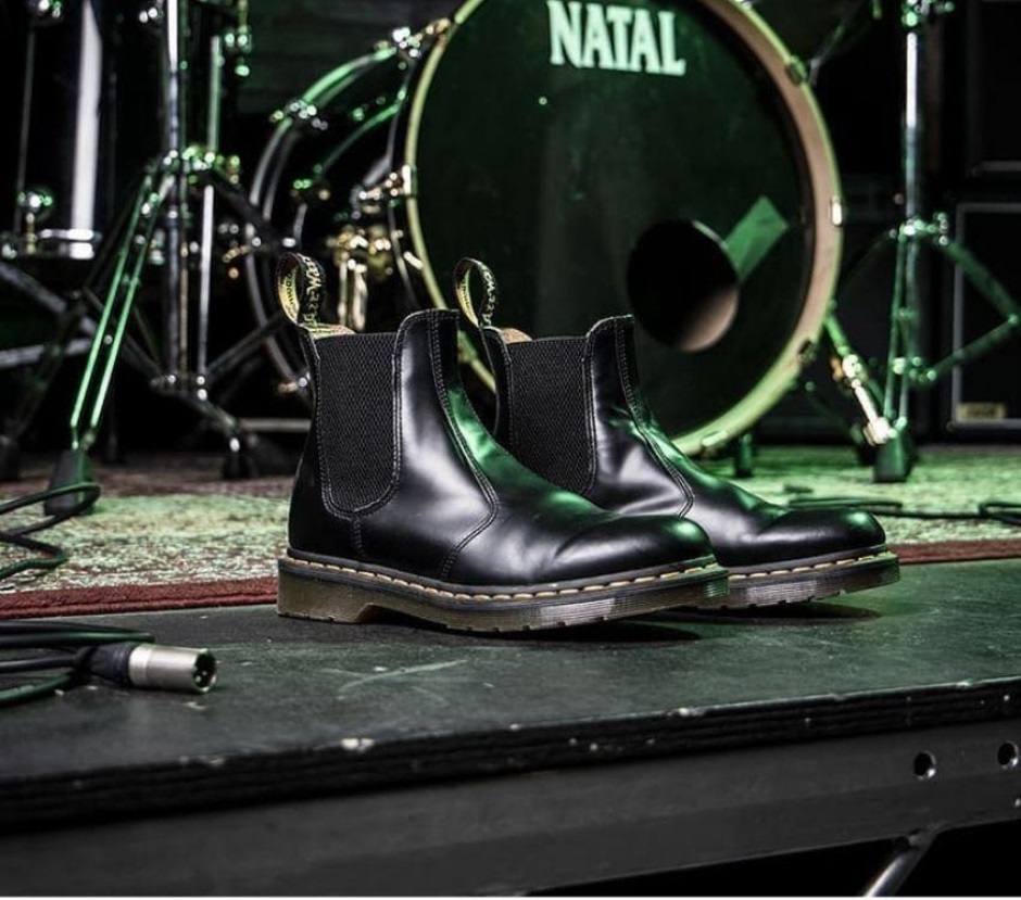 2976 Glatt Schwarz Glatt Dr Martens Schweiz