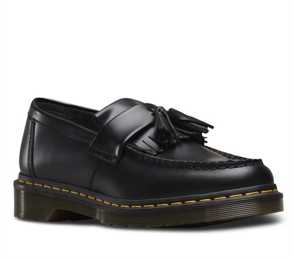 Dr Martens Schweiz Zürich Adrian Smooth Black Smooth