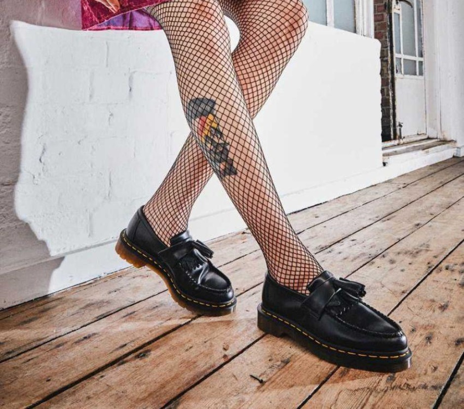 Dr Martens Schweiz Zürich Adrian Smooth Black Smooth