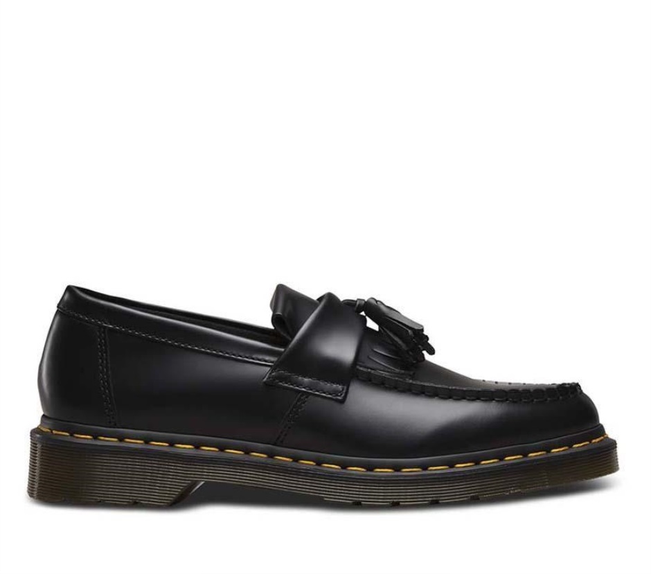 Dr Martens Schweiz Zürich Adrian Smooth Black Smooth