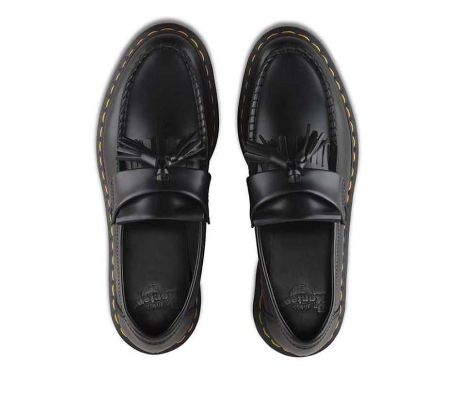 Dr Martens Schweiz Zürich Adrian Smooth Black Smooth