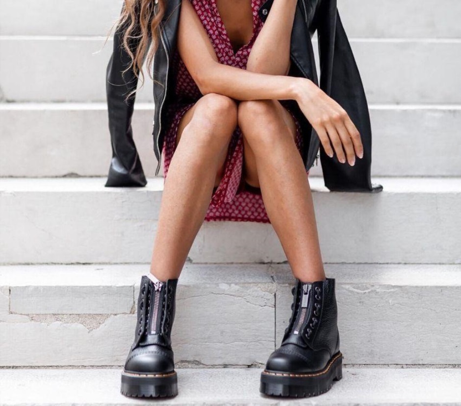 Sinclair Dr Martens Schweiz Zürich Black Aunty Sally